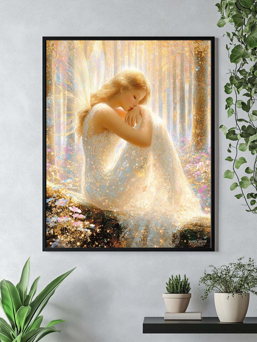 Enchanted Fairy Dreams — Fantasy Print. — room view 4