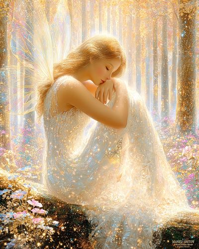 Enchanted Fairy Dreams — Fantasy Print. poster