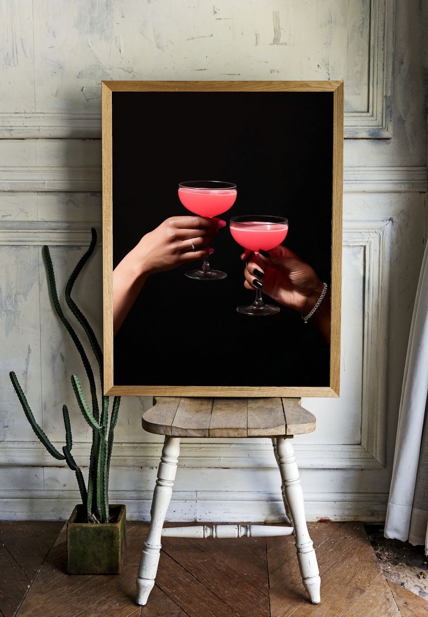 Cocktails Cheers — Food & Drink Print room preview