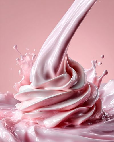 Pink Cream Splash — Photography Print