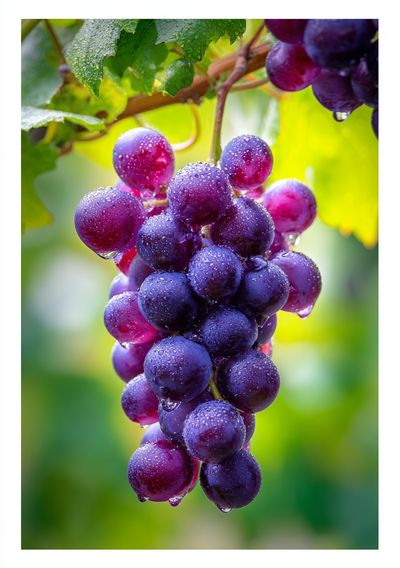 Fresh Grapes — Food Photography Print