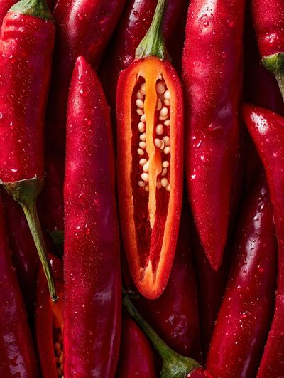 Red Chili Peppers — Food Print. poster