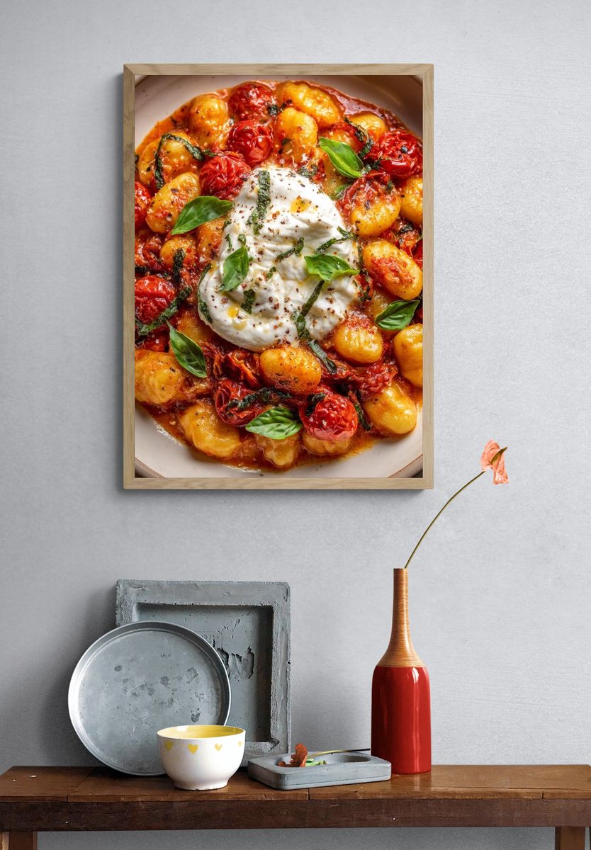 Gnocchi with Burrata — Food Print. — room view 3