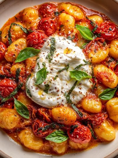 Gnocchi with Burrata — Food Print