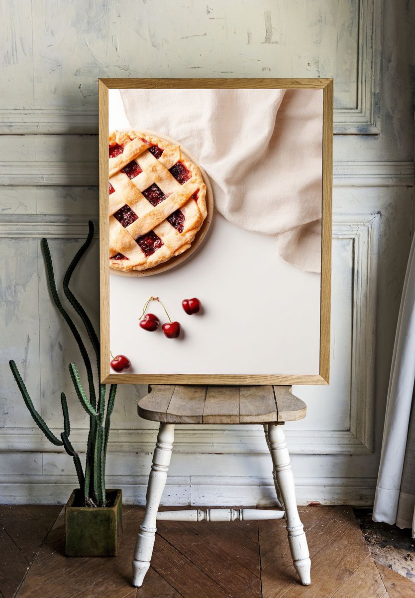Cherry Pie — Food Print. — room view 1