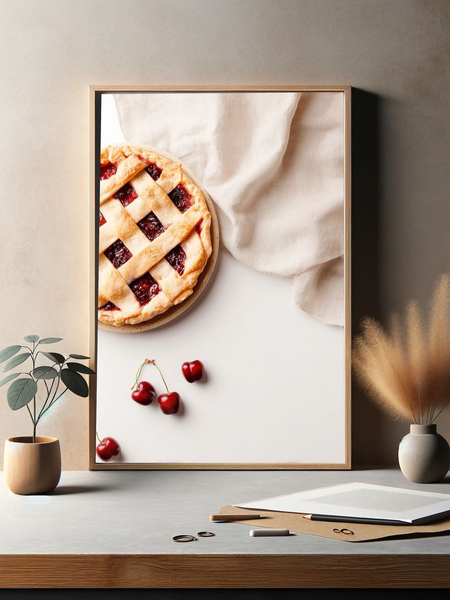Cherry Pie — Food Print. — room view 2