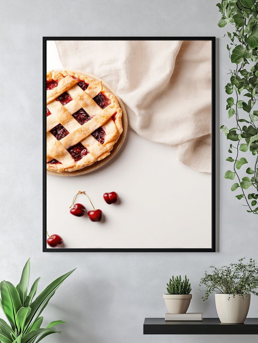 Cherry Pie — Food Print. — room view 4