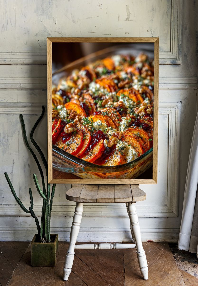 Sweet Potato Casserole — Food Print. room preview
