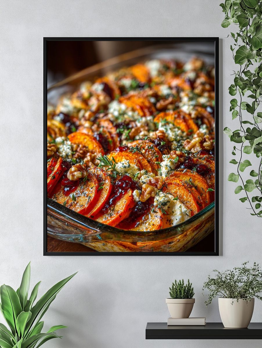 Sweet Potato Casserole — Food Print. — room view 4