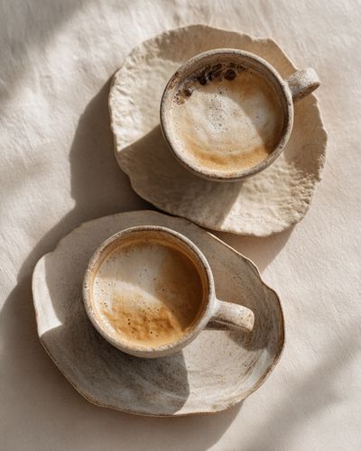 Coffee Cups — Food & Drink Print.
