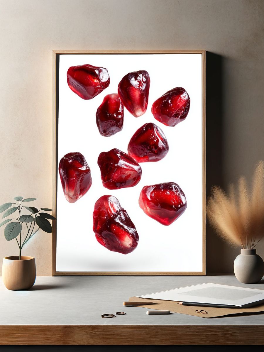Pomegranate Seeds — Food Print. — room view 2