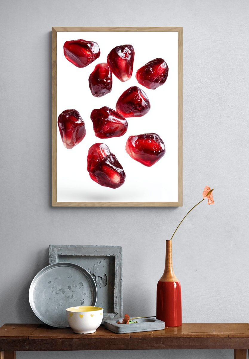 Pomegranate Seeds — Food Print. — room view 3