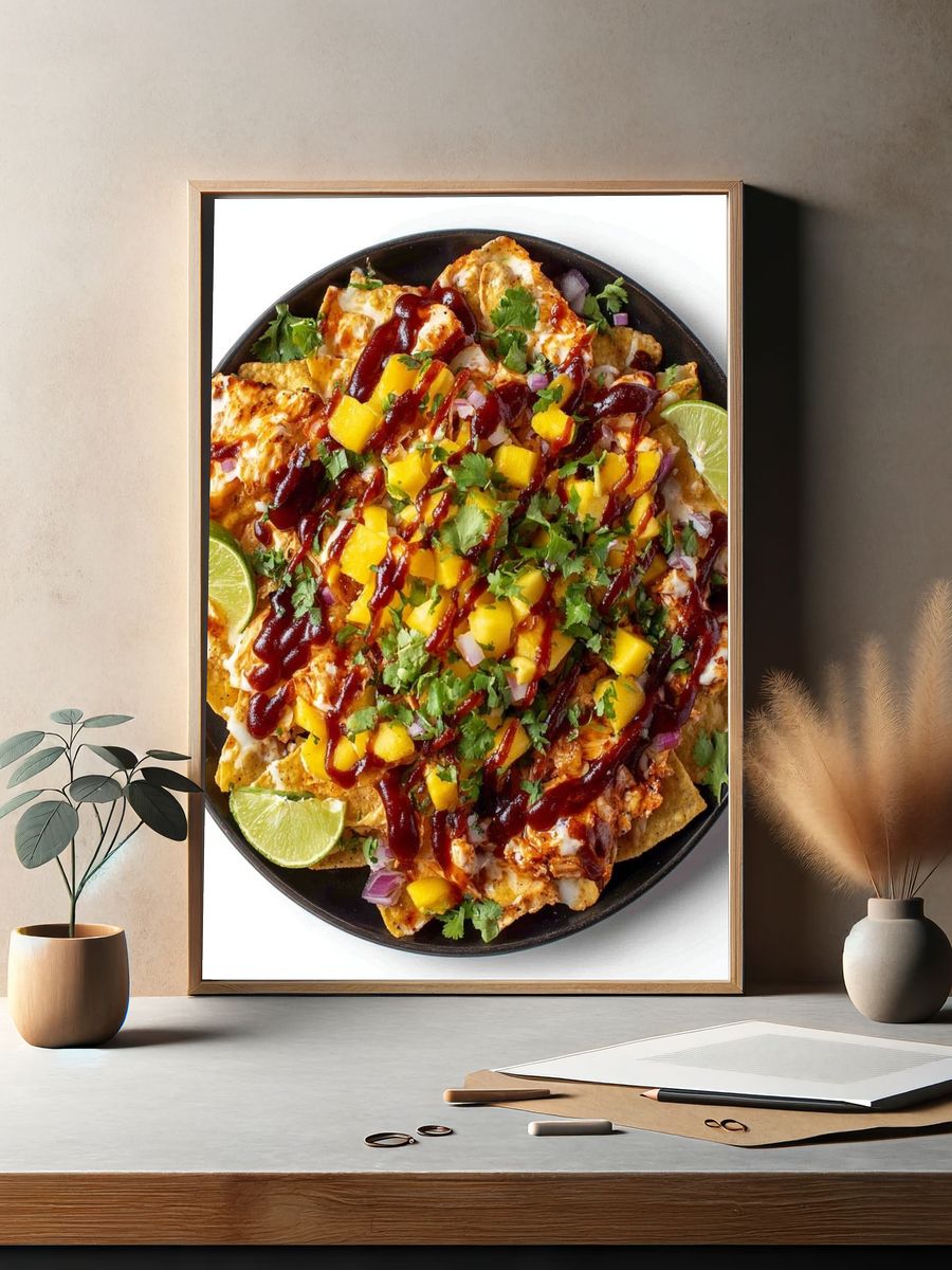 Delicious Nachos — Food Print. — room view 2