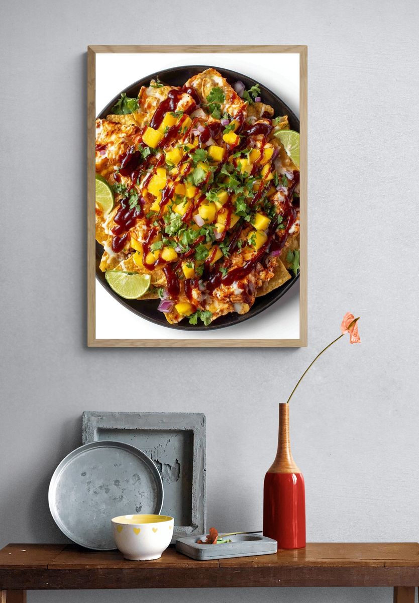 Delicious Nachos — Food Print. — room view 3
