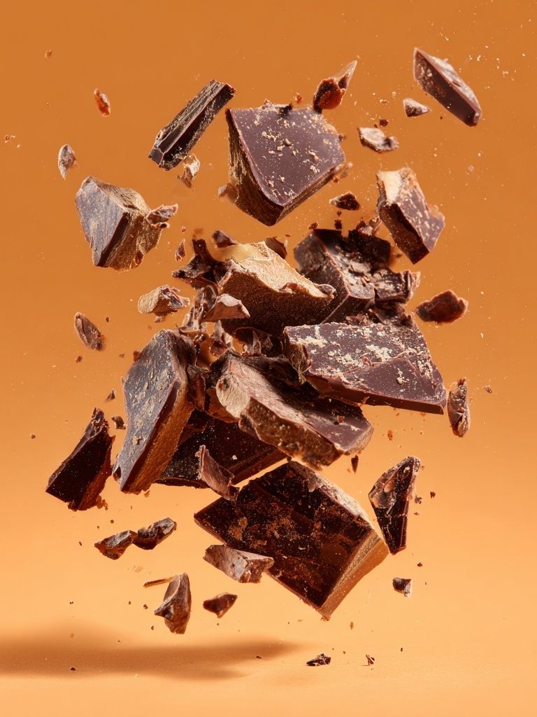 Chocolate Explosion — Food Print. poster — food-drink art