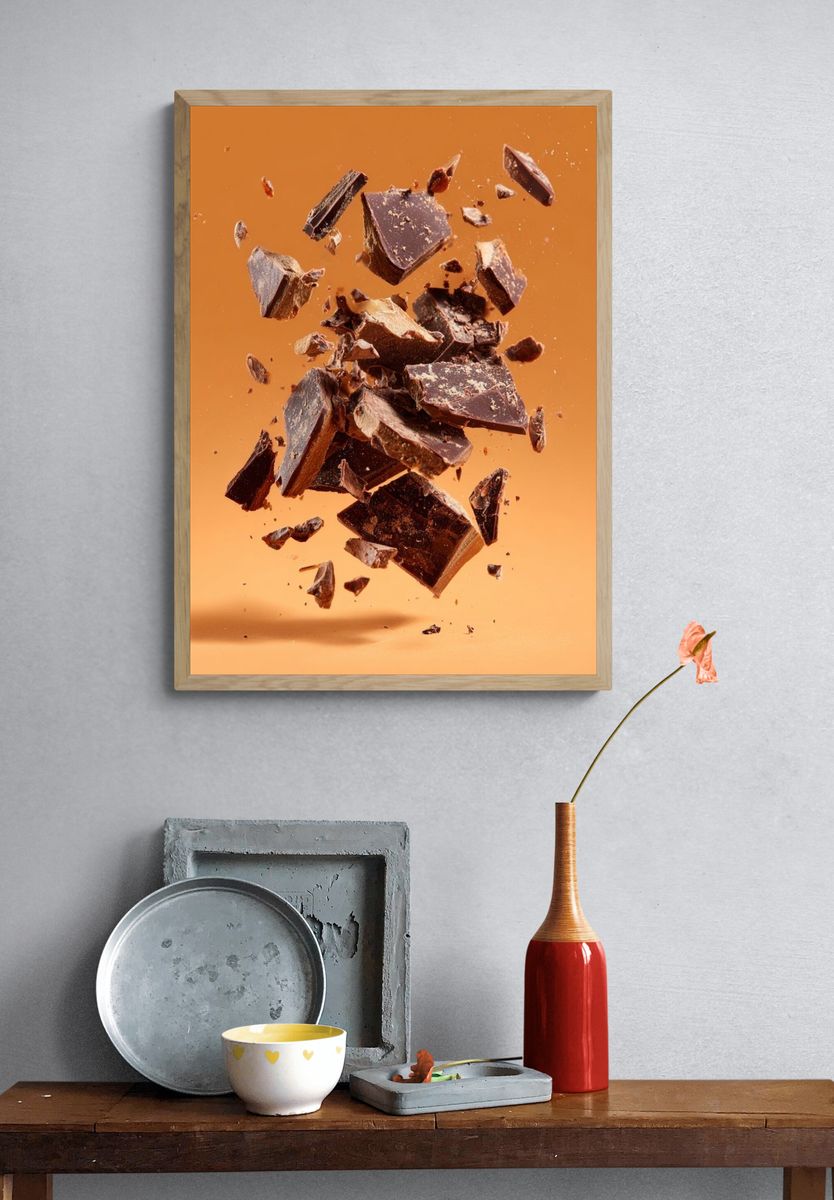 Chocolate Explosion — Food Print. — room view 3