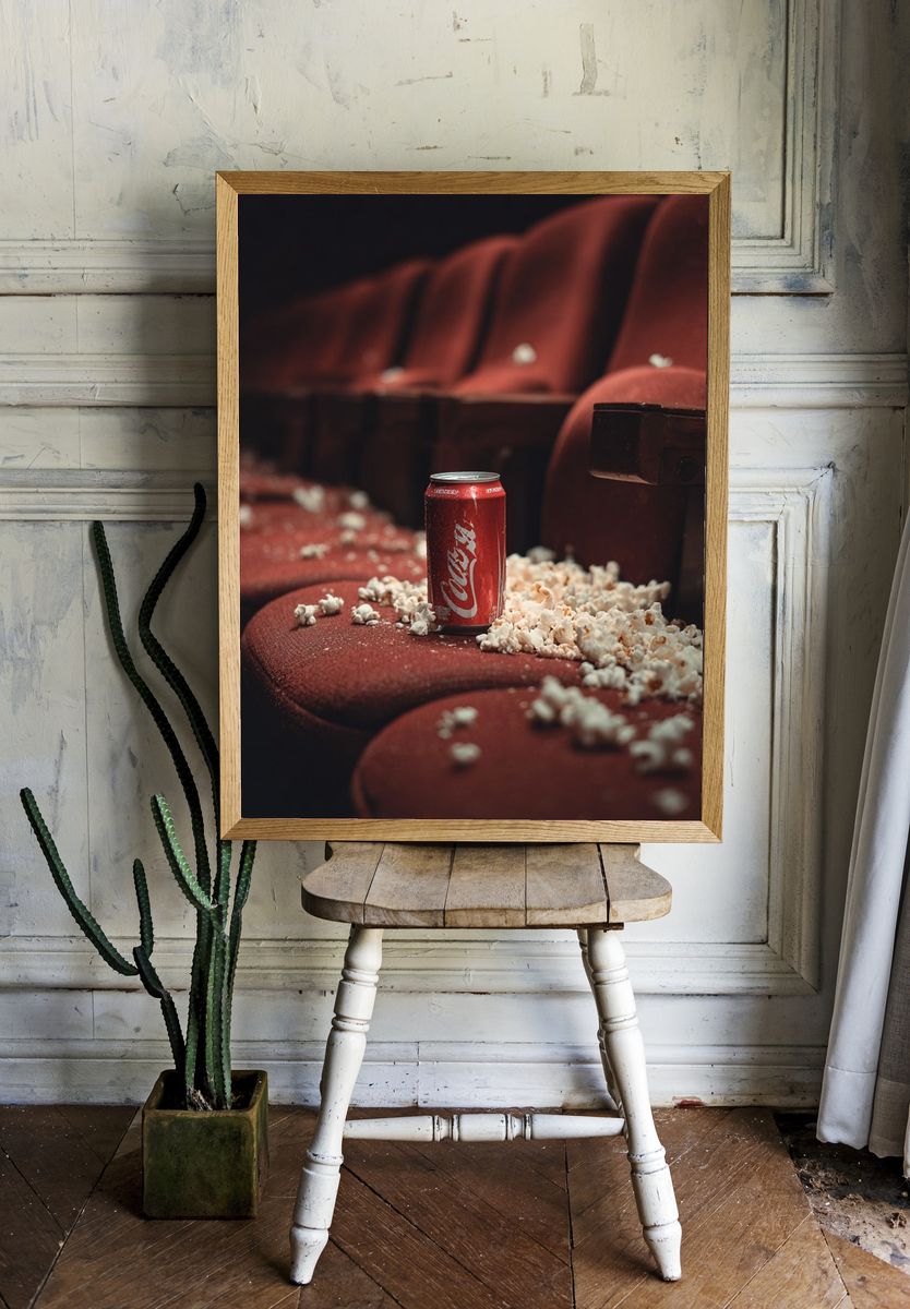 Crisp Soda and Popcorn — Photography Print room preview