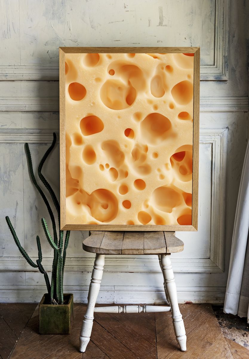 Cheese Texture — Food Print. room preview