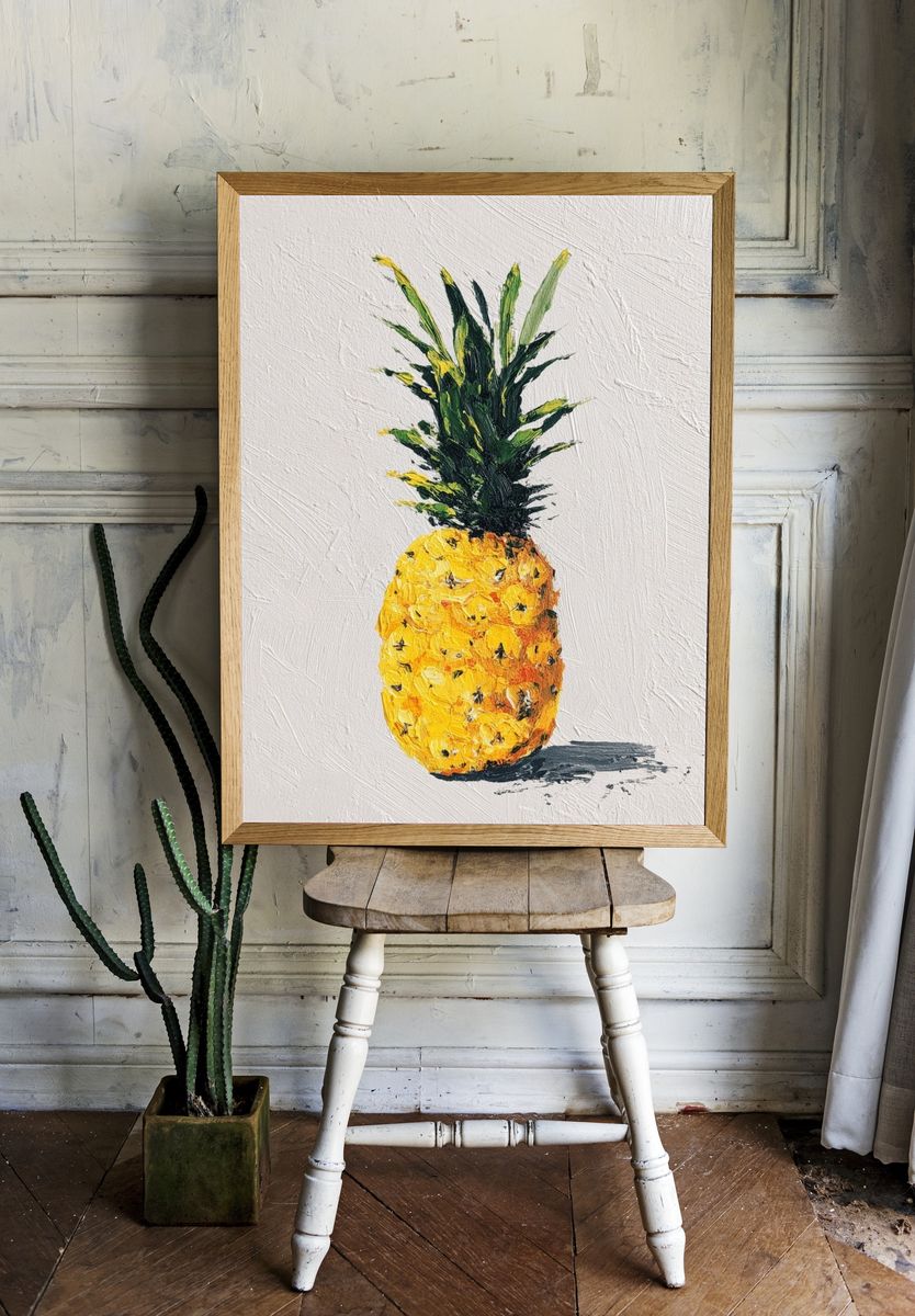 Pineapple — Art Print room preview