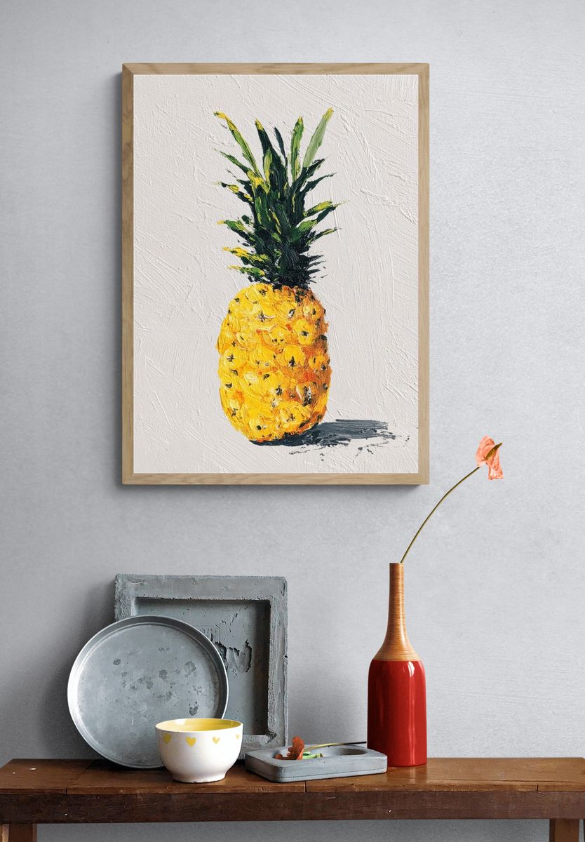 Pineapple — Art Print. — room view 3