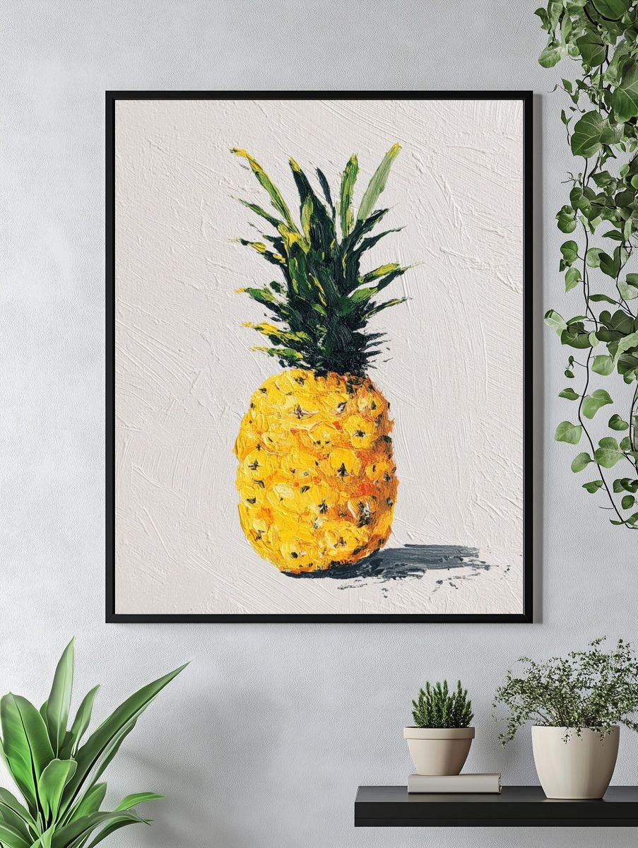 Pineapple — Art Print. — room view 4