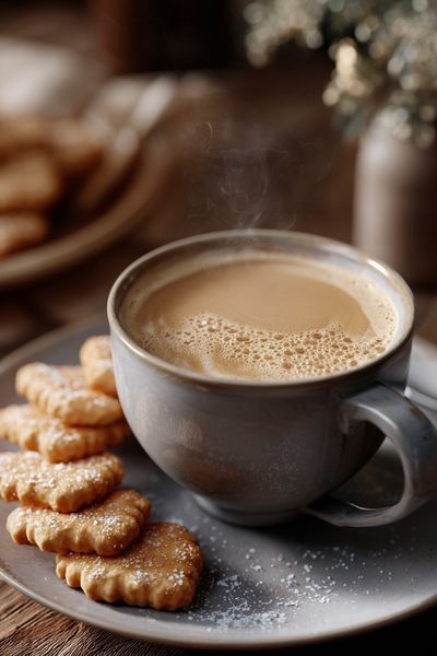 Coffee and Cookies — Food Print.