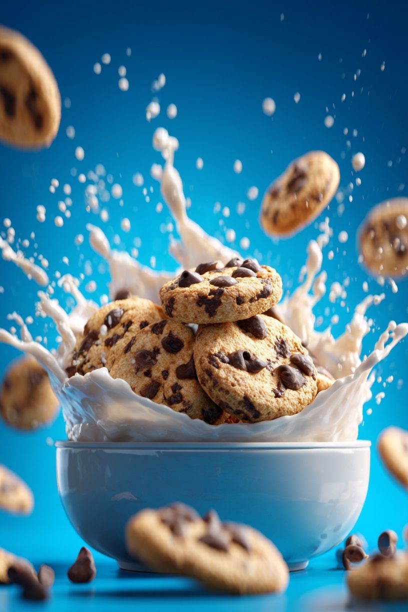 Chocolate Chip Cookies — Food Print. poster detail