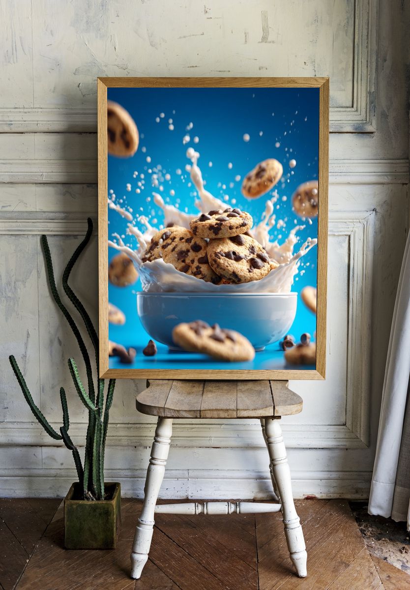 Chocolate Chip Cookies — Food Print. — room view 1