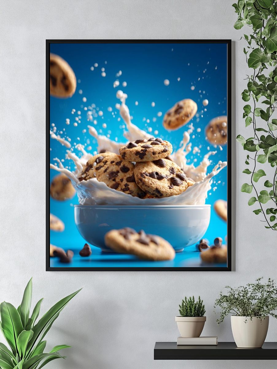 Chocolate Chip Cookies — Food Print. — room view 4