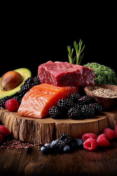 Gourmet Food Ingredients — Food & Drink Print. poster