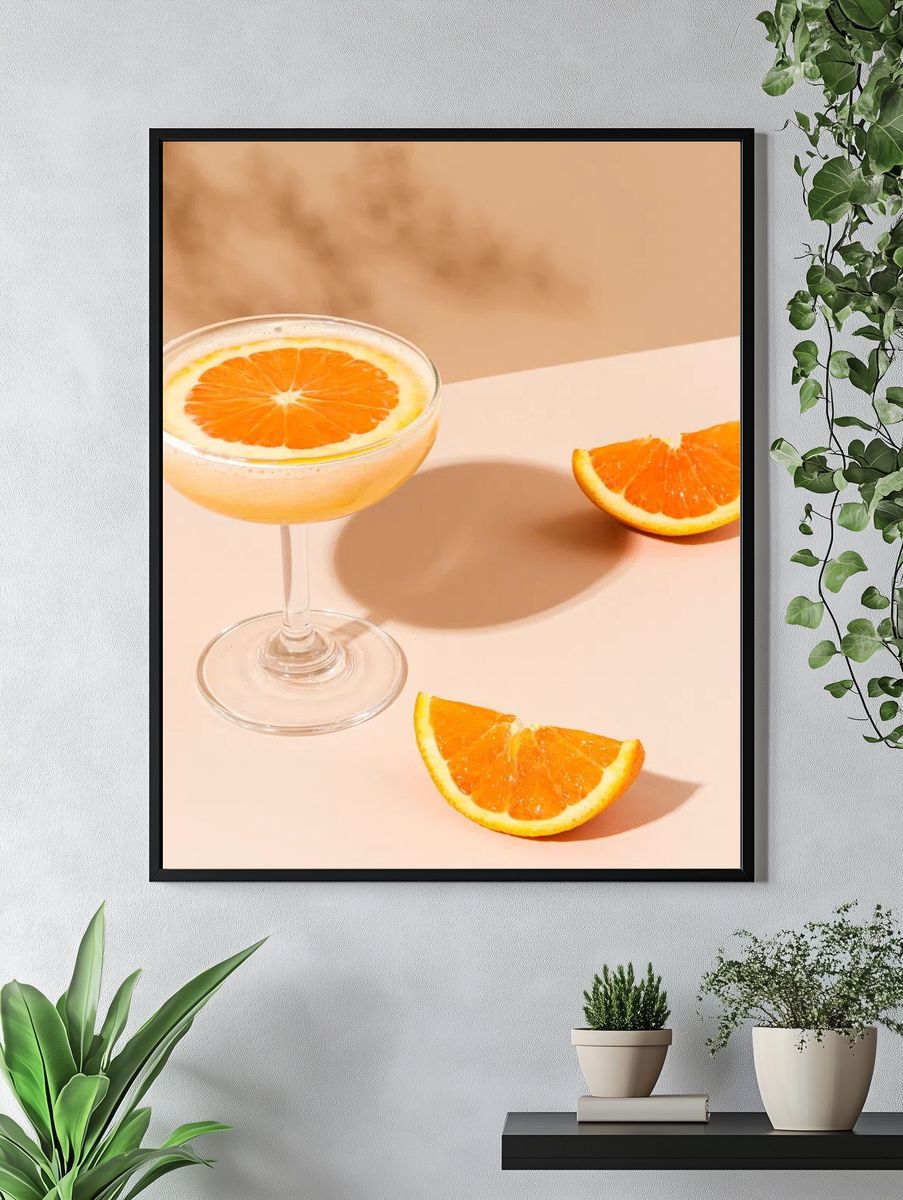 Fresh orange margarita cocktail. — room view 4