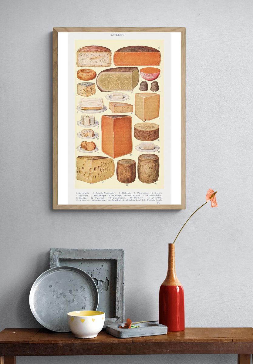 Cheeses: Gorgonzola, Double Gloucester, Koboko. — room view 3
