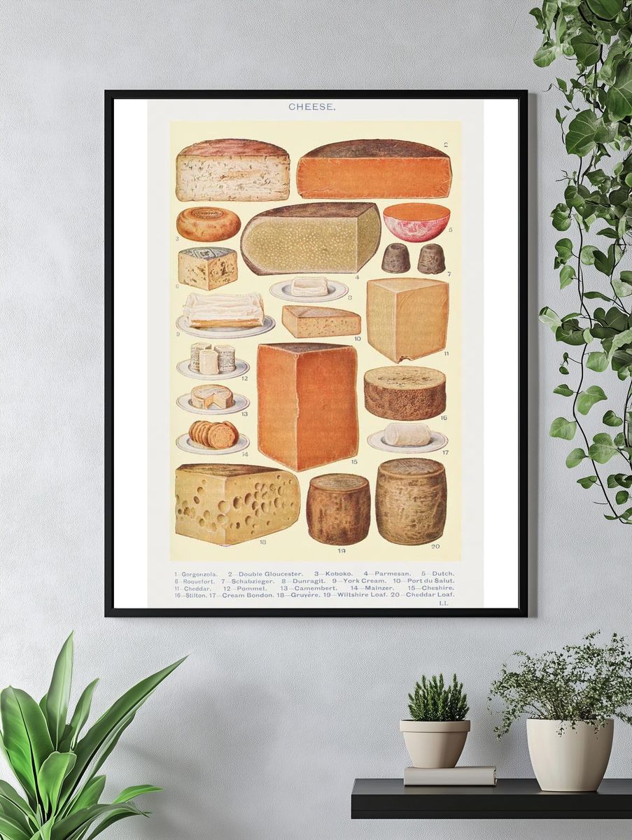 Cheeses: Gorgonzola, Double Gloucester, Koboko. — room view 4