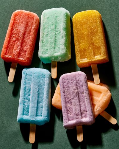 Pastel Popsicles Food-Drink Poster. poster
