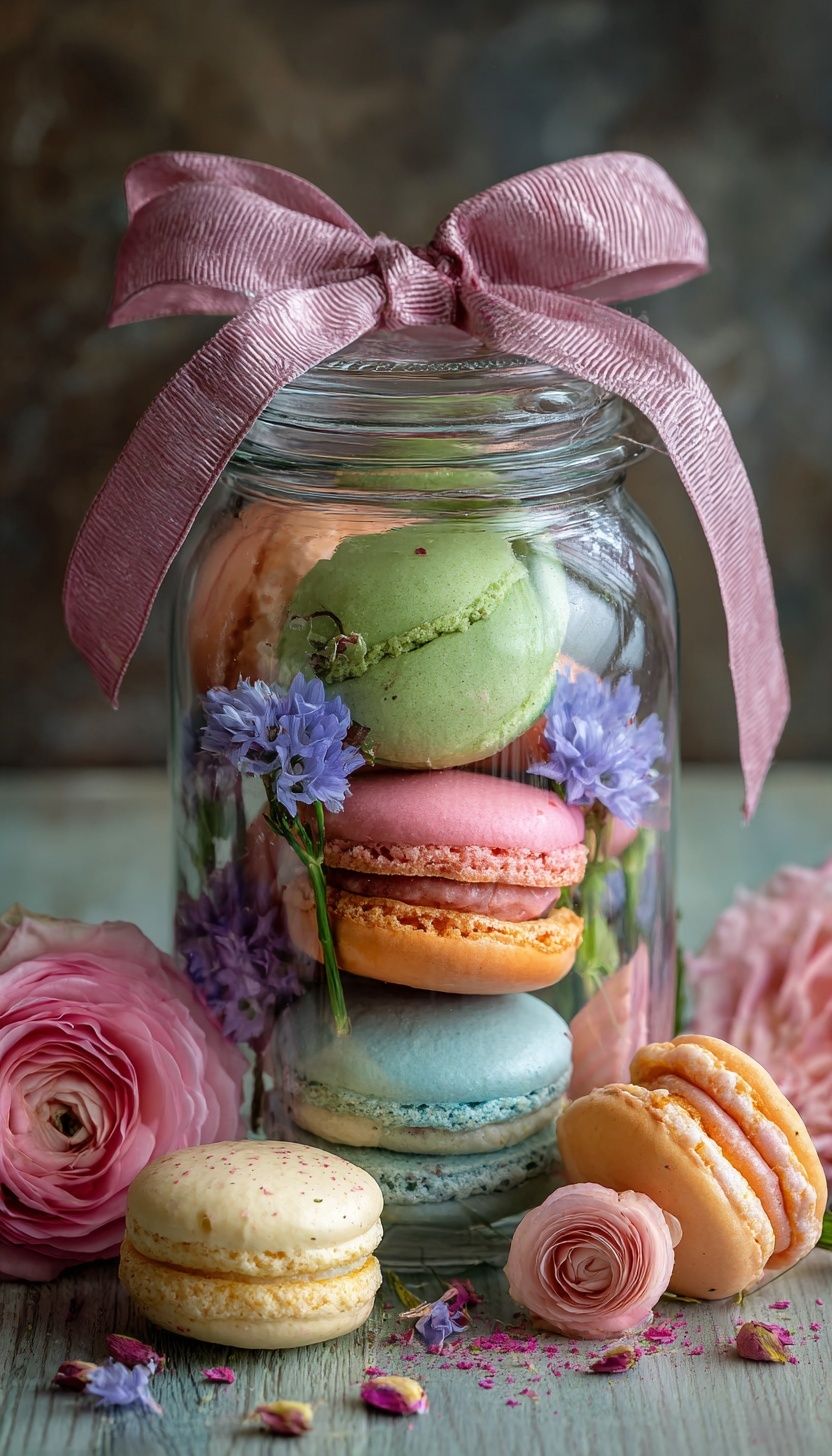 Pastel Macarons Still Life Poster. poster — food-drink art