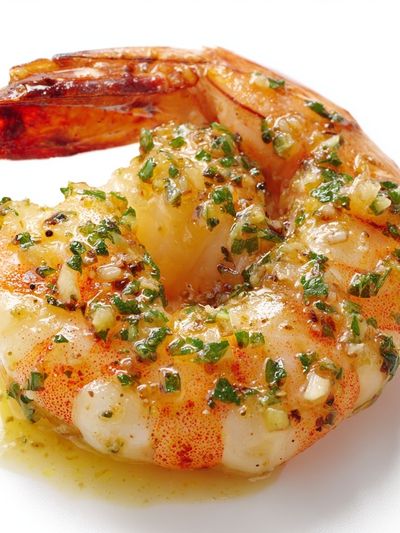 Garlic Herb Shrimp Food Print
