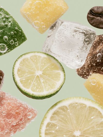 Floating Citrus Sweets Poster. poster