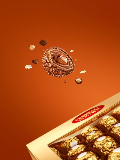 Ferrero Rocher Chocolate Still Life Print.
