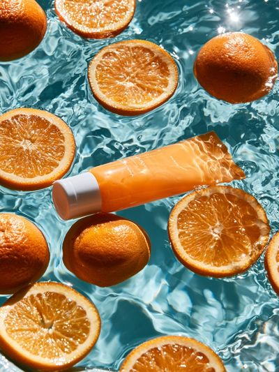 Floating Oranges Photography Poster.