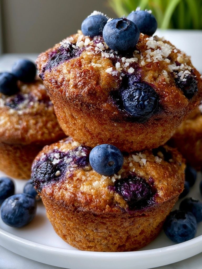 Blueberry Muffins Food-Drink Poster. poster — food-drink art