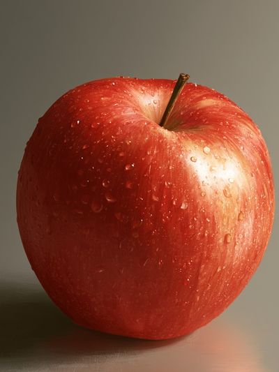 Red Apple Still Life Poster.