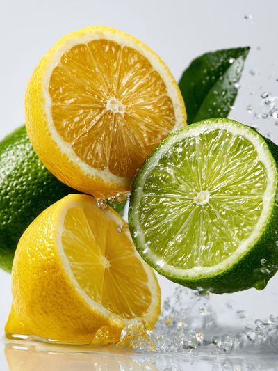 Citrus Splash Still Life Print.
