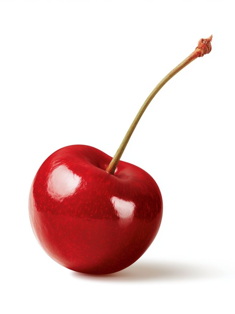 Glossy Cherry Photography Poster. poster — food-drink art