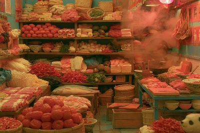 Spice Market Still Life Poster.