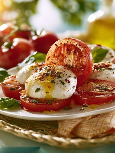 Caprese Salad Food-Drink Poster.