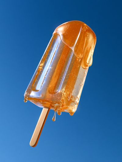 Melting Popsicle Photography Poster.