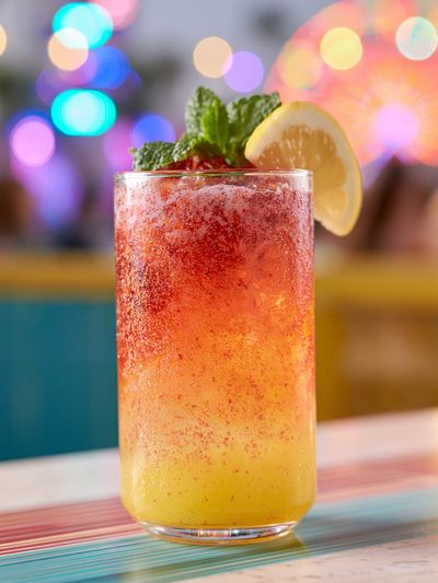 Citrus Cocktail Photography Poster.