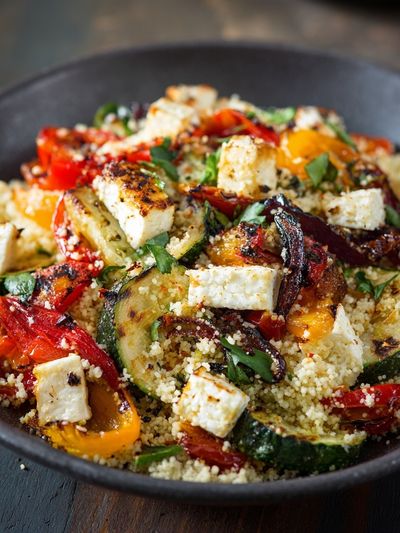 Roasted Vegetable Couscous Food Print.