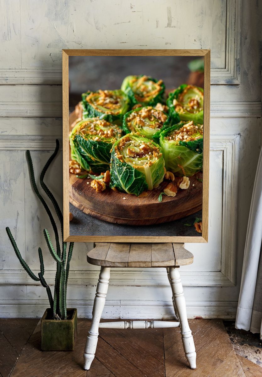 Stuffed Cabbage Rolls Food-Drink Poster. room preview