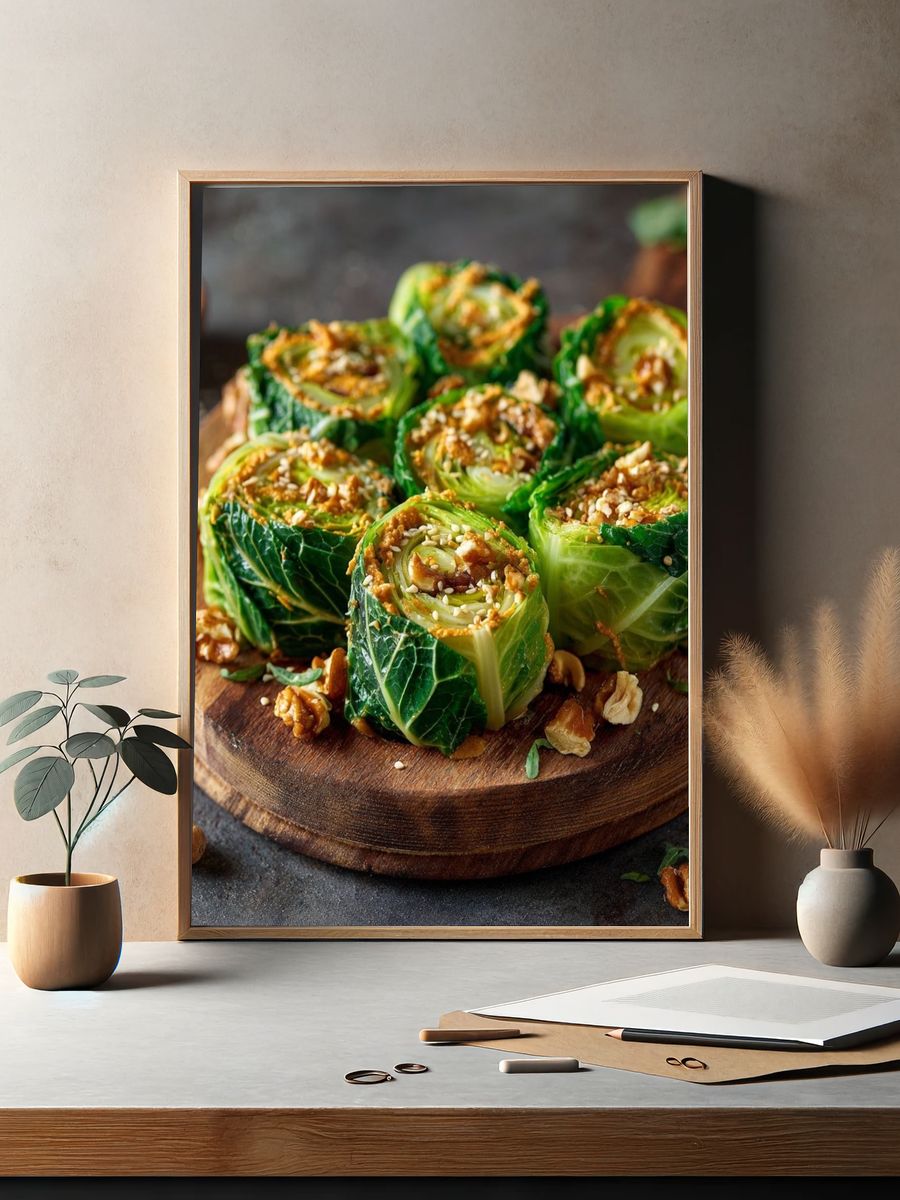Stuffed Cabbage Rolls Food-Drink Poster. — room view 2